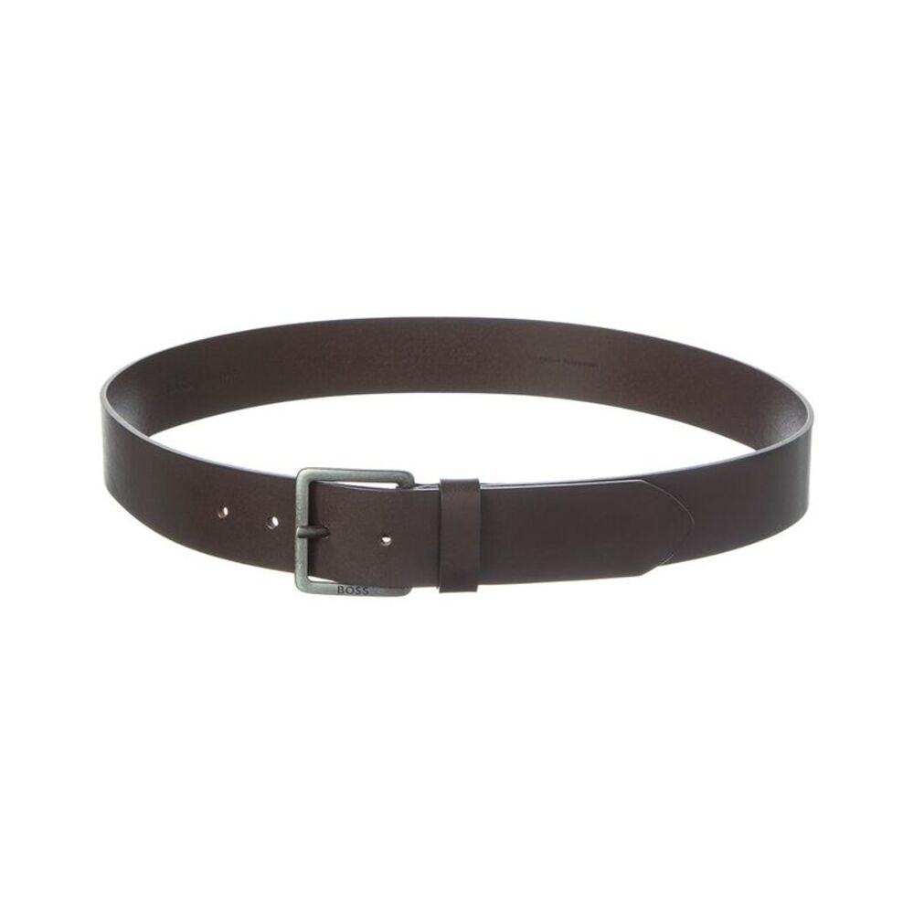 Hugo Boss Jeeko Leather Belt, Brown